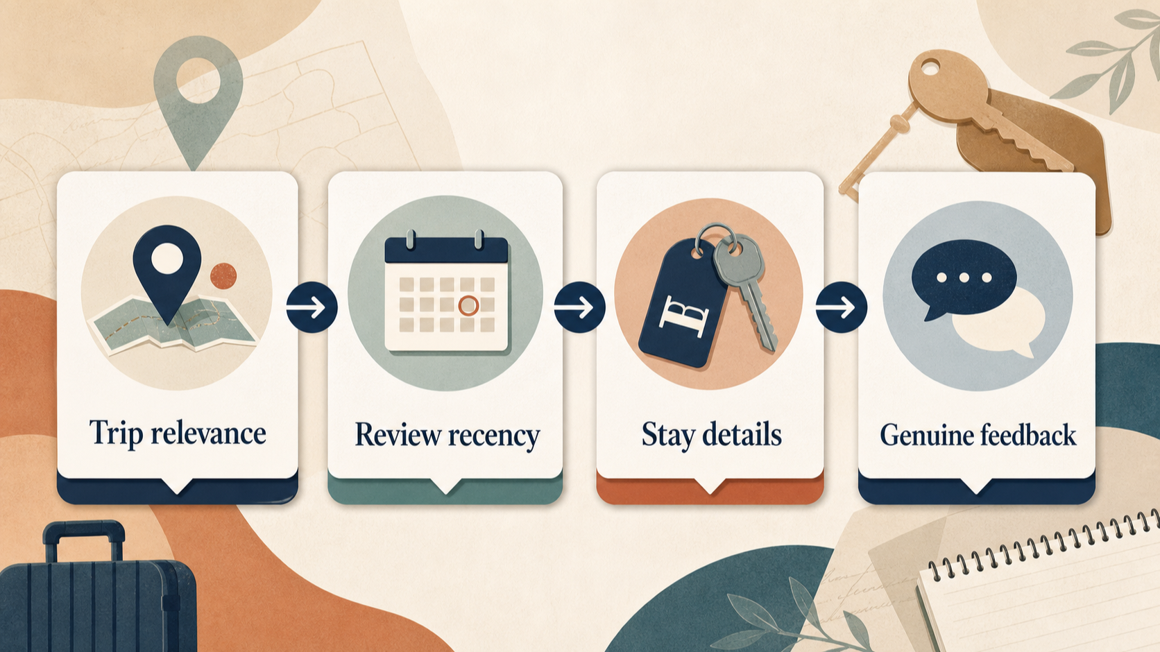 Editorial illustration for How to Choose a Hotel Booking Site for Your Trip